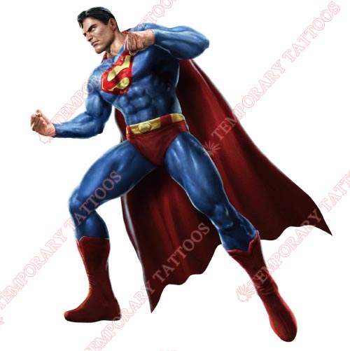 Superman Customize Temporary Tattoos Stickers NO.303